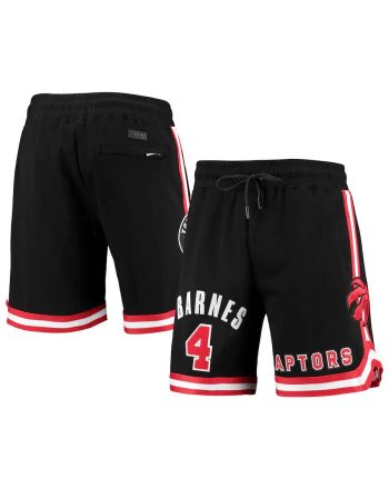 Scottie Barnes 4 Toronto Raptors Black Team Player Shorts - Men