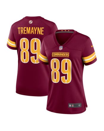 Brycen Tremayne 89 Washington Commanders Women Team Game Jersey - Burgundy