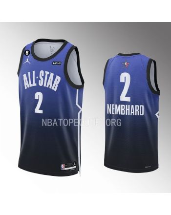 Andrew Nembhard 2 Indiana Pacers 2023 NBA All-Star Men Jersey - Orange