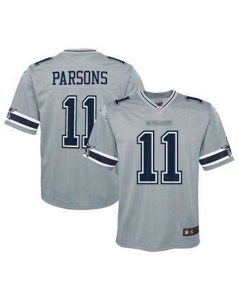 Micah Parsons Dallas Cowboys Youth Inverted Game Jersey - Gray