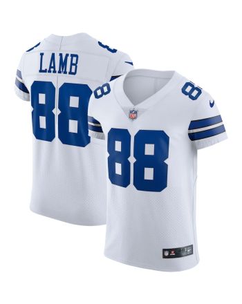 CeeDee Lamb 88 Dallas Cowboys Vapor Elite Jersey - White