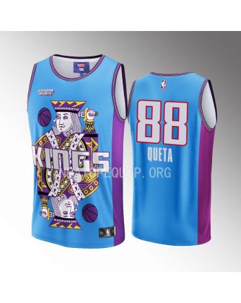 Neemias Queta 88 Sacramento Kings NBA & KidSuper Studios Unisex Hometown Jersey