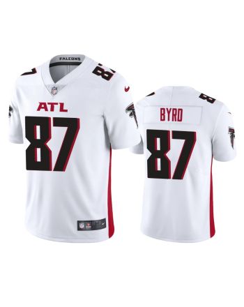 Atlanta Falcons Damiere Byrd 87 White Vapor Limited Jersey