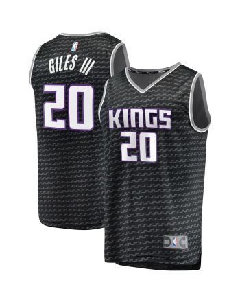 Harry Giles Iii Sacramento Kings Fast Break Player Jersey - Statement Edition - Black