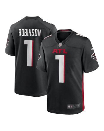 Bijan Robinson Atlanta Falcons 2023 NFL Draft First Round Pick Game Jersey - Black