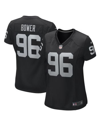 Tashawn Bower Las Vegas Raiders Women's Game Player Jersey - Black