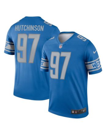 Aidan Hutchinson 97 Detroit Lions Men's Legend Jersey - Blue