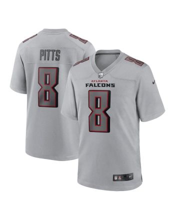 Kyle Pitts 8 Atlanta Falcons Atmosphere Fashion Game Jersey - Gray