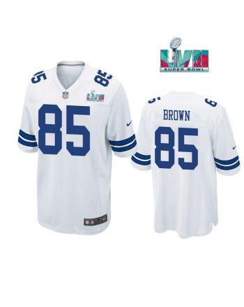 Noah Brown 85 Dallas Cowboys Super Bowl LVII Super Bowl LVII White Men Game Jersey