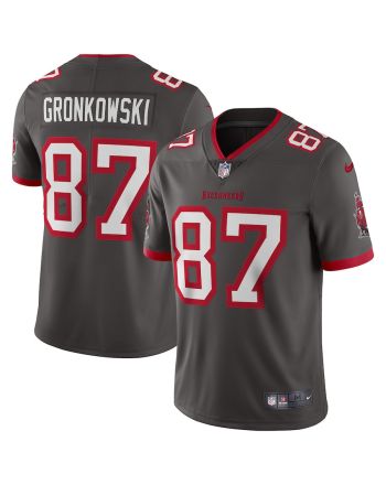 Rob Gronkowski 87 Tampa Bay Buccaneers Alternate Vapor Limited Jersey - Pewter