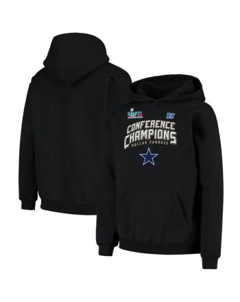 Dallas Cowboys NFC Conference Champions Black Pullover Hoodie