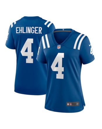 Sam Ehlinger 4 Indianapolis Colts Women Game Jersey - Royal