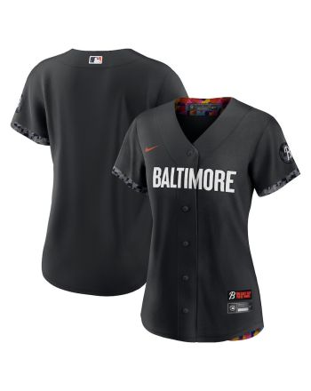 Baltimore Orioles Women 2023 City Connect Jersey - Black