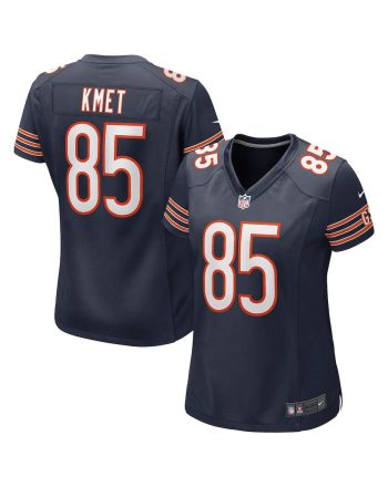 Cole Kmet 85 New York Giants Women Game Jersey - Navy