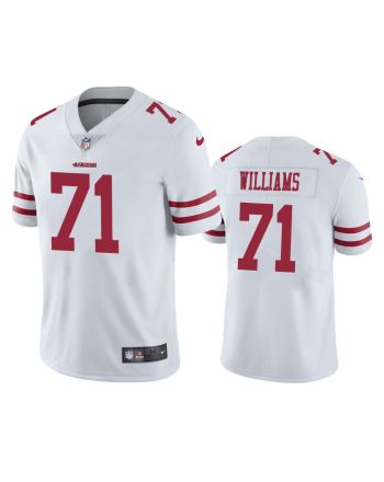 San Francisco 49ers Trent Williams White Vapor Untouchable Limited Jersey