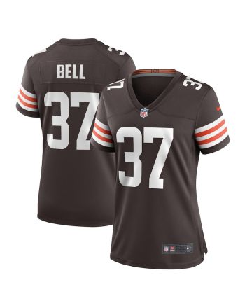 D'Anthony Bell Cleveland Browns Women's Game Player Jersey - Brown