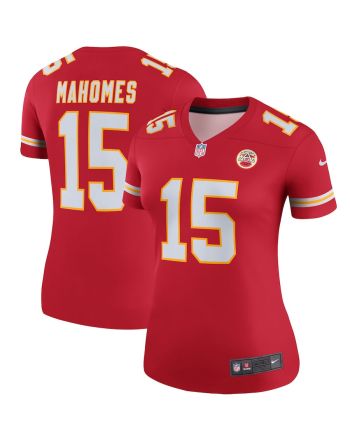 Patrick Mahomes 15 Kansas City Chiefs Women Legend Team Jersey - Red