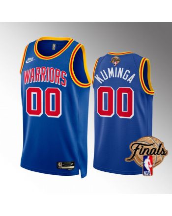 Jonathan Kuminga Golden State Warriors 2022 Finals Jersey Royal 00 Classic Dub