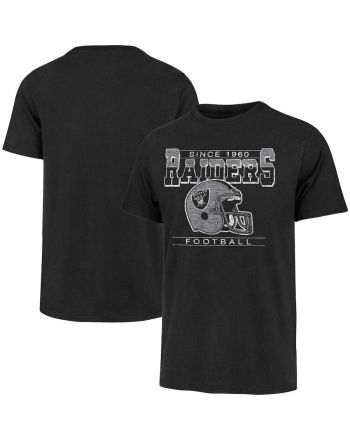 Las Vegas Raiders Gridiron Classics Time Lock Franklin T-Shirt - Black