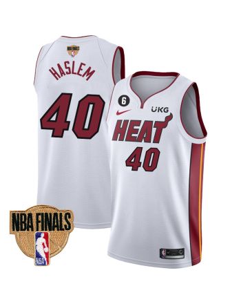 Udonis Haslem 40 Miami Heat Final Champions 2023 Swingman Jersey - White