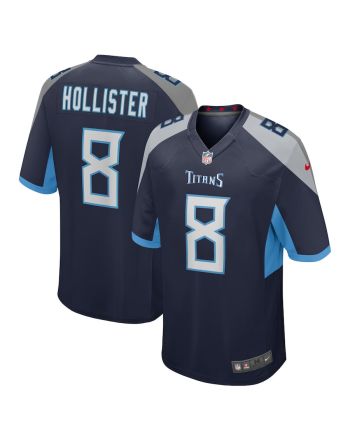 Cody Hollister Tennessee Titans Game Player Jersey - Navy