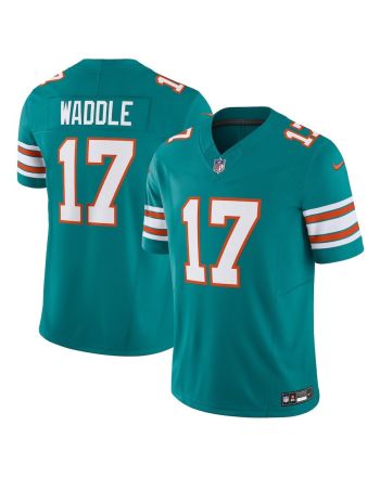 Jaylen Waddle 17 Miami Dolphins Vapor F.U.S.E. Limited Alternate 1 Jersey - Aqua