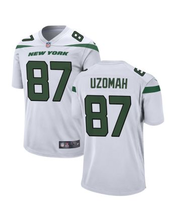 New York Jets C.J. Uzomah 87 Game Player Jersey - Spotlight White Jersey