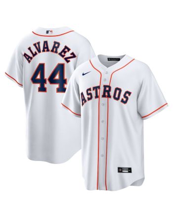 Yordan Álvarez 44 Houston Astros Home Player Jersey - White