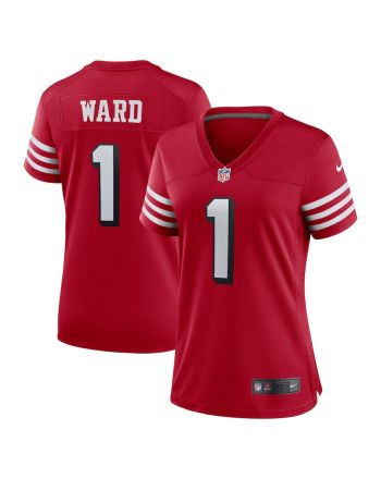 Jimmie Ward San Francisco 49ers Women's Alternate Game Jersey - Scarlet