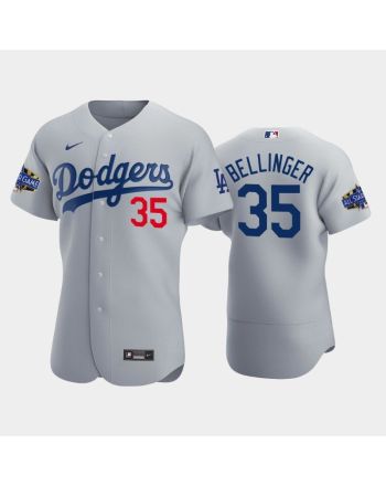 Los Angeles Dodgers Cody Bellinger 35 Alternate Gray 2022-23 All-Star Game Jersey