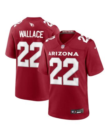 K'Von Wallace 22 Arizona Cardinals Men Team Game Jersey - Cardinal