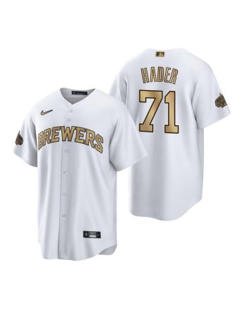 Milwaukee Brewers Josh Hader White 2022-23 All-Star Game Jersey