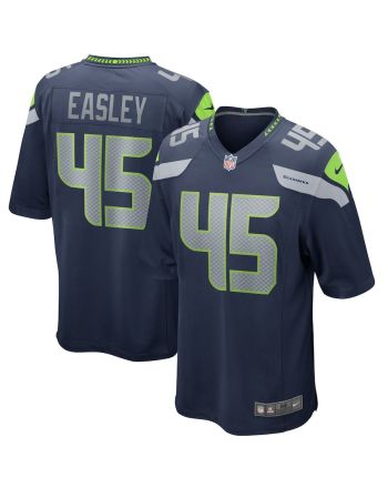 Kenny Easley 45 Seattle Seahawks Men Game Retired Jersey - College Navy