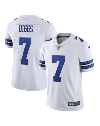 Trevon Diggs 7 Dallas Cowboys Vapor Limited Jersey - White