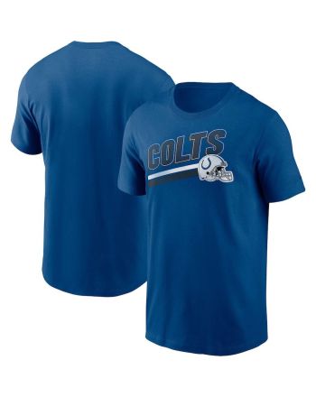 Indianapolis Colts Essential Blitz Lockup T-Shirt - Royal