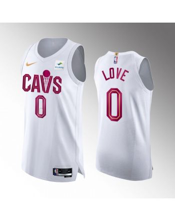 Cleveland Cavaliers Kevin Love 0 2022-23 Association Edition White Jersey