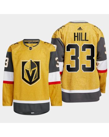 Adin Hill 33 Vegas Golden Knights Gold Jersey 2023 Home