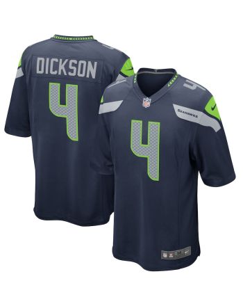 Michael Dickson 4 Seattle Seahawks Men Game Jersey - College Navy