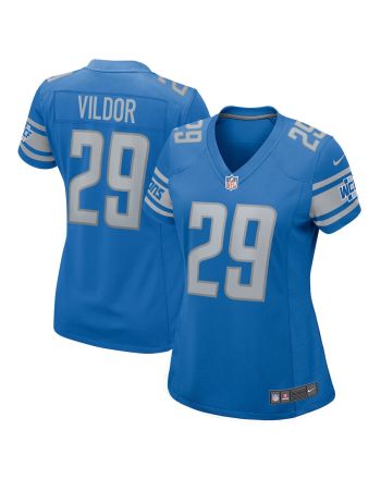 Kindle Vildor 29 Detroit Lions Game Women Jersey - Blue