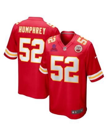 Creed Humphrey 52 Kansas City Chiefs 2024 Pro Bowl Patch Game Men Jersey - Red