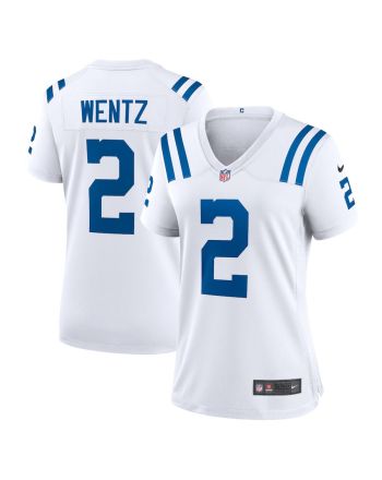 Carson Wentz 2 Indianapolis Colts Women Game Jersey - White