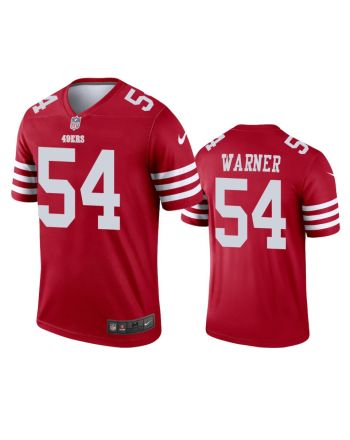 San Francisco 49ers Fred Warner 54 2022-23 Legend Scarlet Jersey - Men's