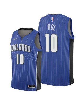 Bol Bol 10 Orlando Magic Icon Edition Blue Jersey 2022 Trade - Men Jersey