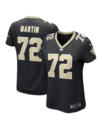 Nick Martin 72 New Orleans Saints Women Game Jersey - Black