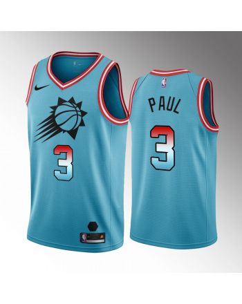 Chris Paul 3 2022-23 Phoenix Suns Blue City Edition Men Jersey