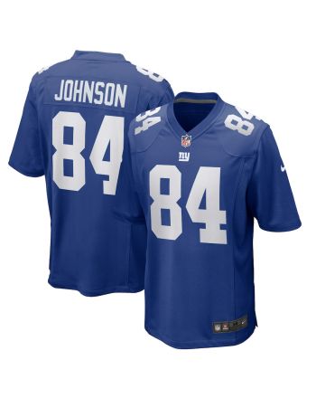 Marcus Johnson 84 New York Giants Home Game Player Jersey - Royal