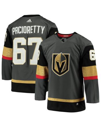 Men's Max Pacioretty Gray Vegas Golden Knights Home Player Jersey Jersey