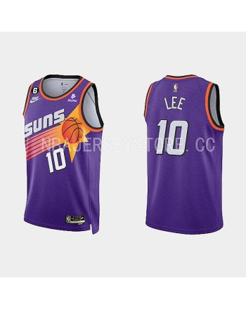 Phoenix Suns 10 Damion Lee Classic Edition Purple Men Jersey 2022-23