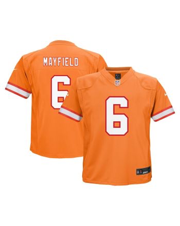 Baker Mayfield 6 Tampa Bay Buccaneers YOUTH Game Jersey - Orange