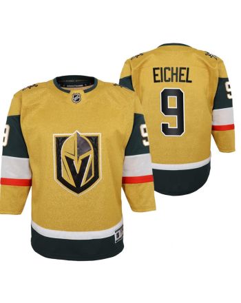 Youth Vegas Golden Knights Jack Eichel 9 2023 Alternate Gold Jersey Jersey